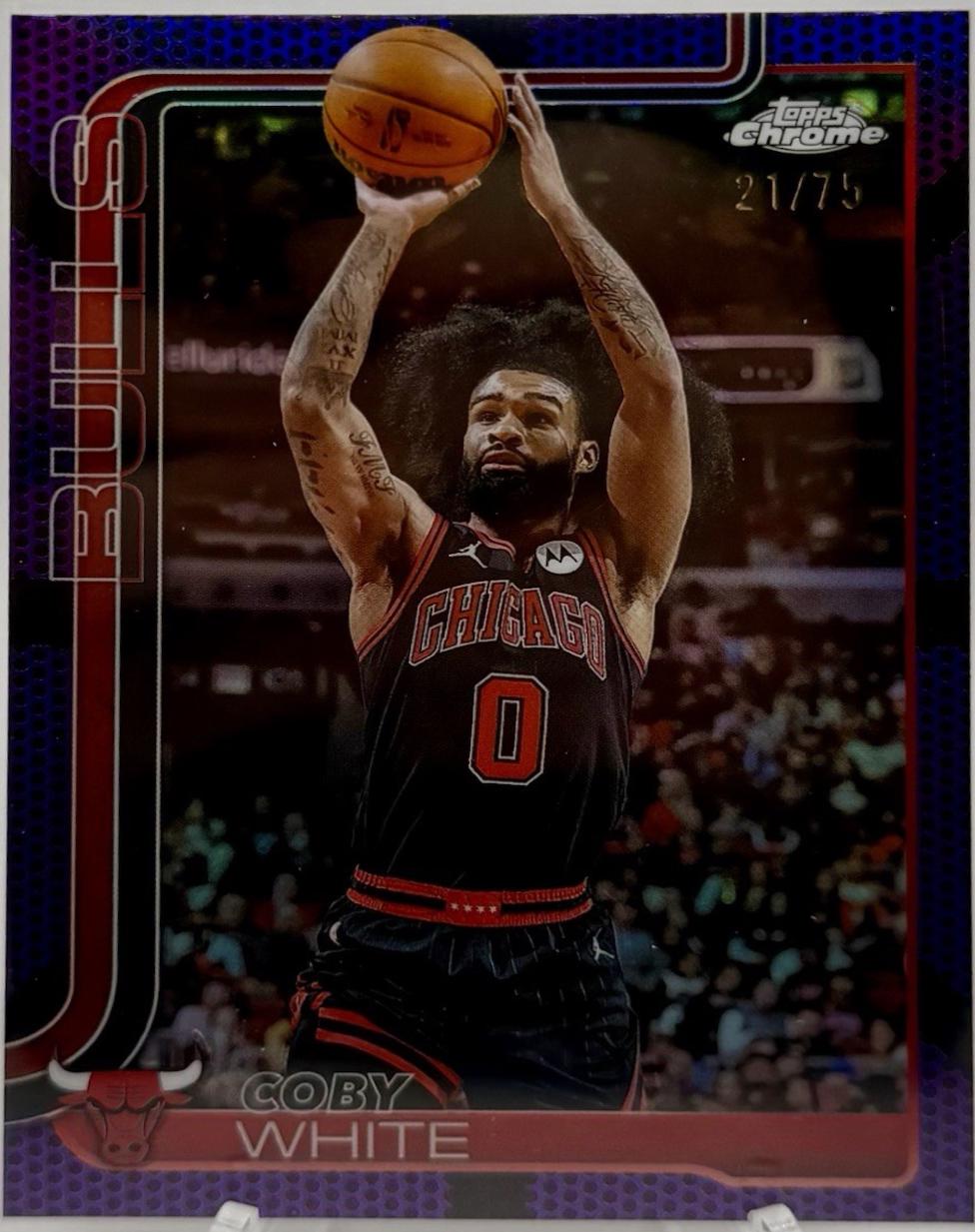 Coby White [Pulsar Purple Refractor] #80