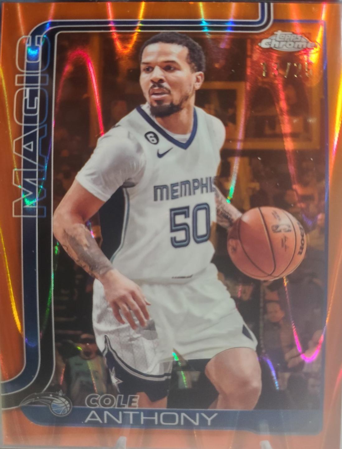 Cole Anthony [RayWave Orange Refractor] #175