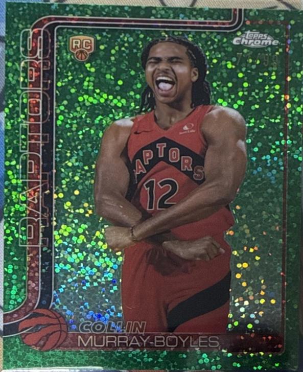 Collin Murray-Boyles [Green Basketball Refractor] #259