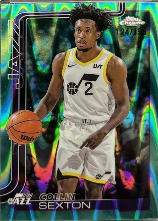 Collin Sexton [Aqua Refractor] #210