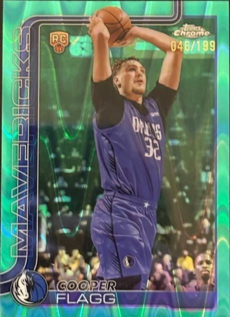 Cooper Flagg [Aqua Refractor] #251