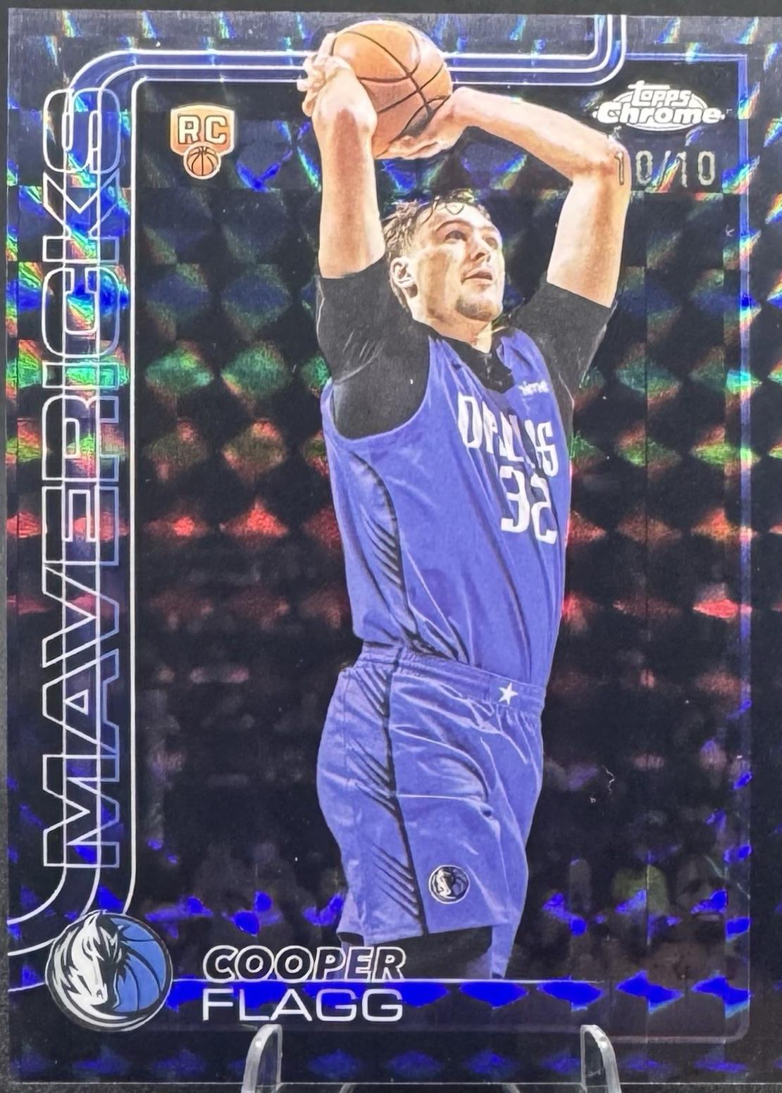 Cooper Flagg [Black Geometric Refractor] #251
