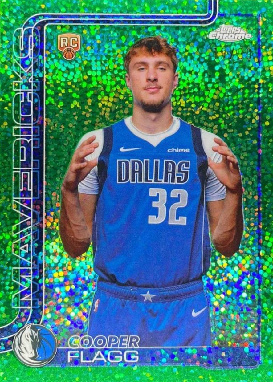 Cooper Flagg [Green Image Variation] #251