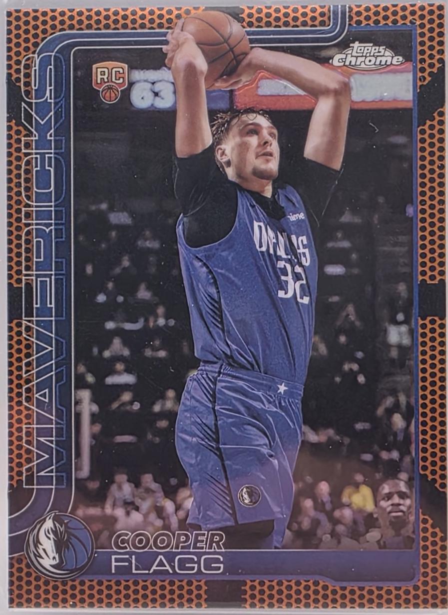 Cooper Flagg [Orange Basketball Refractor] #251