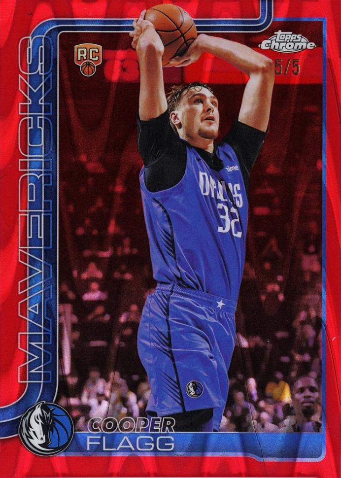 Cooper Flagg [RayWave Red Refractor] #251