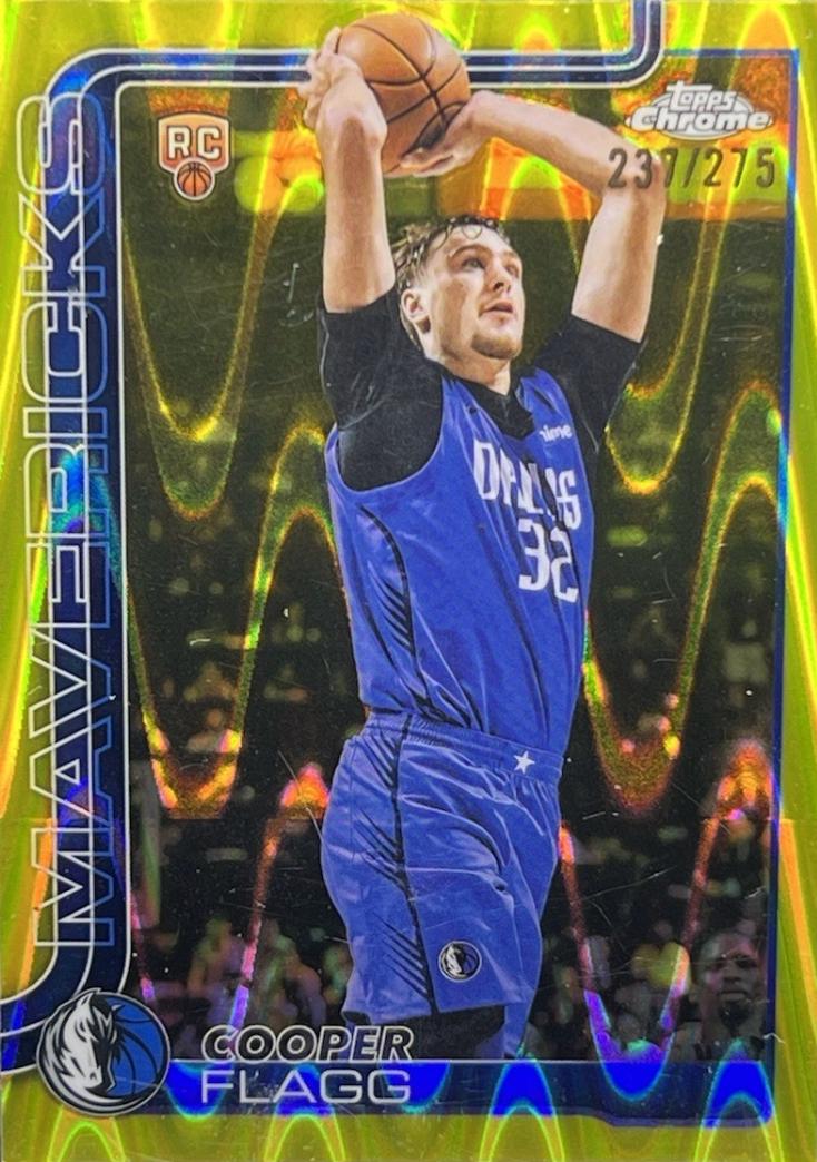 Cooper Flagg [RayWave Yellow Refractor] #251