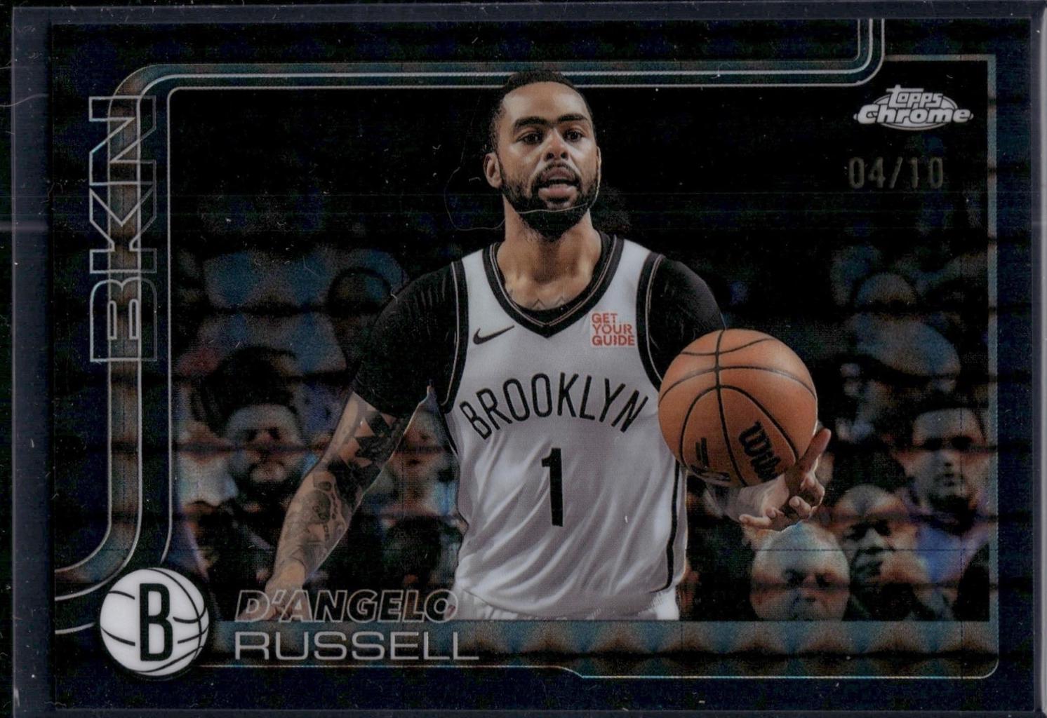 D'Angelo Russell [Black Geometric Refractor] #79