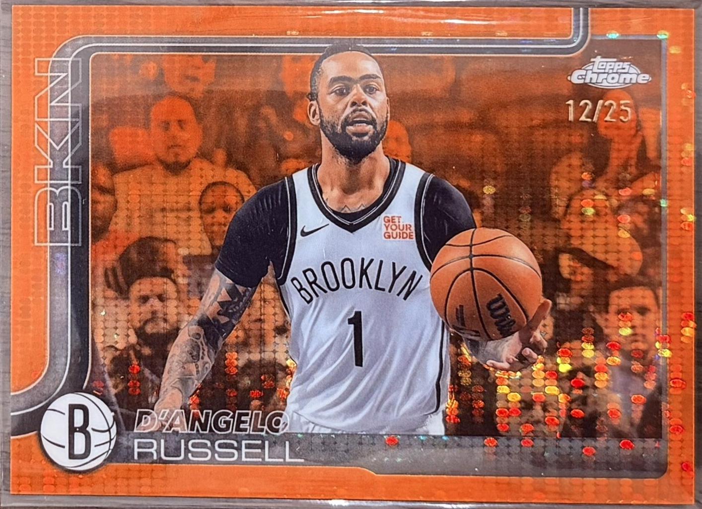 D'Angelo Russell [Pulsar Orange Refractor] #79