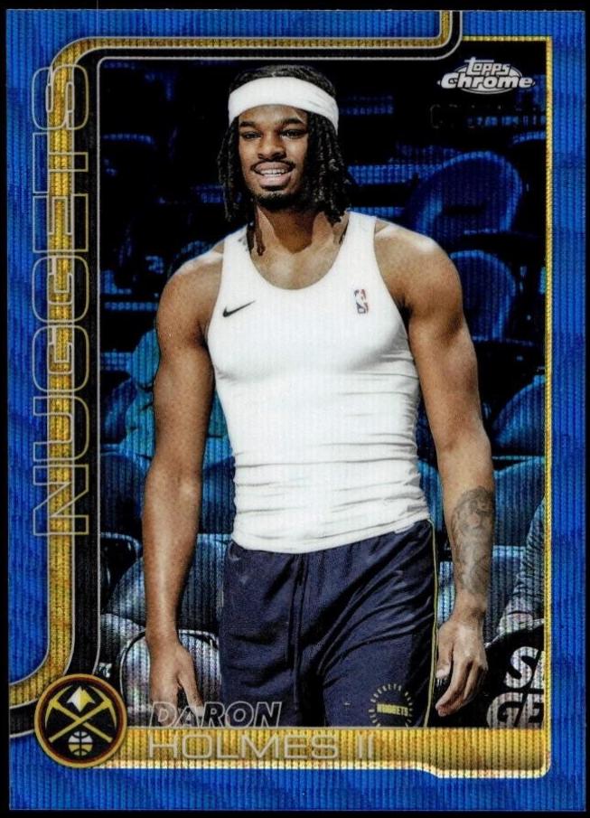 DaRon Holmes II [Blue Wave Refractor] #75