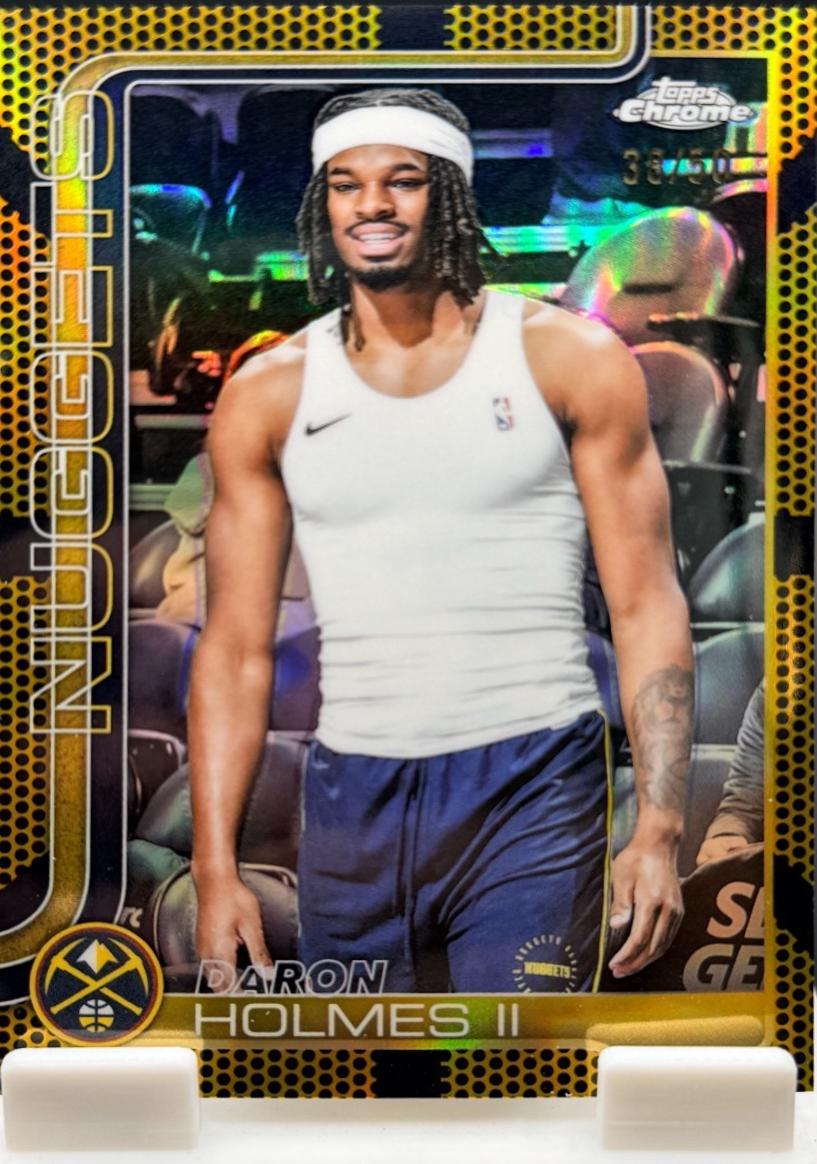 DaRon Holmes II [Gold Basketball Refractor] #75
