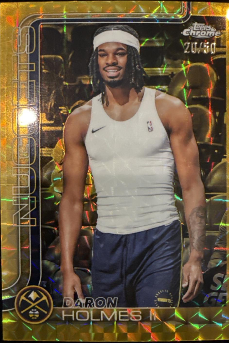 DaRon Holmes II [Gold Geometric Refractor] #75