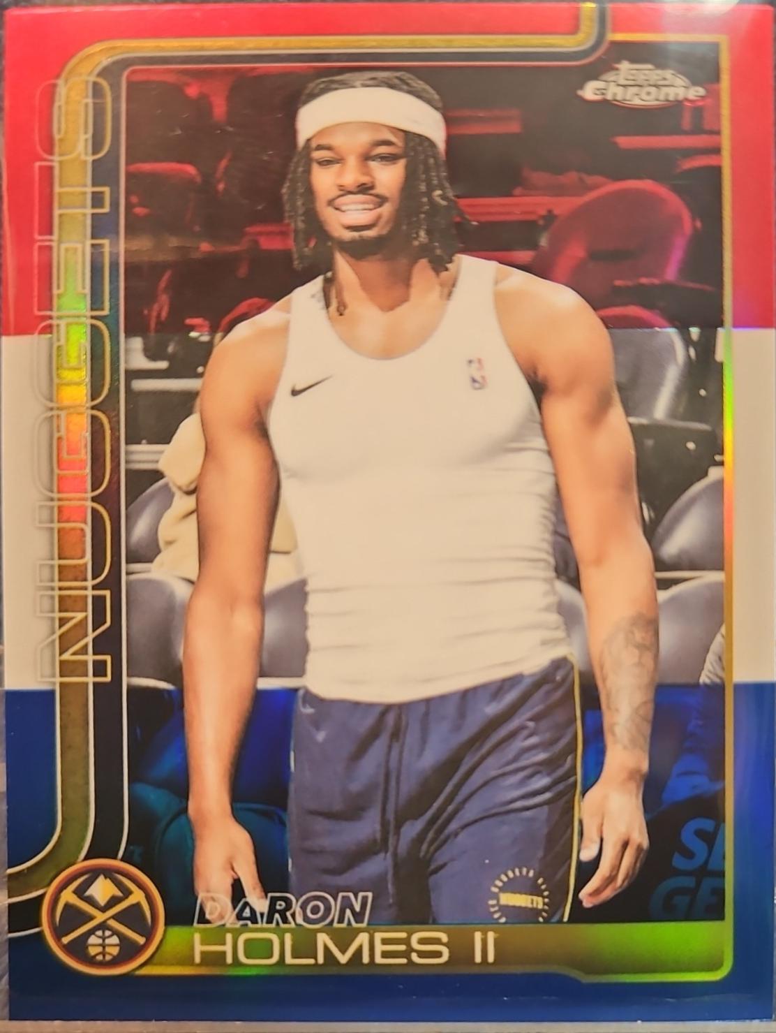 DaRon Holmes II [Red White Blue Refractor] #75