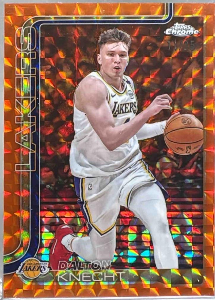Dalton Knecht [Orange Geometric Refractor] #130