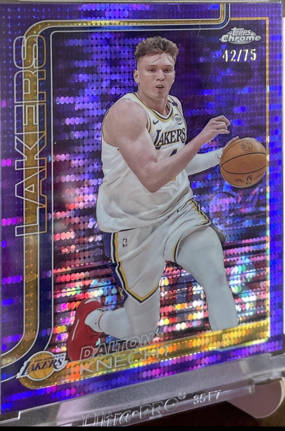 Dalton Knecht [Purple Refractor] #130