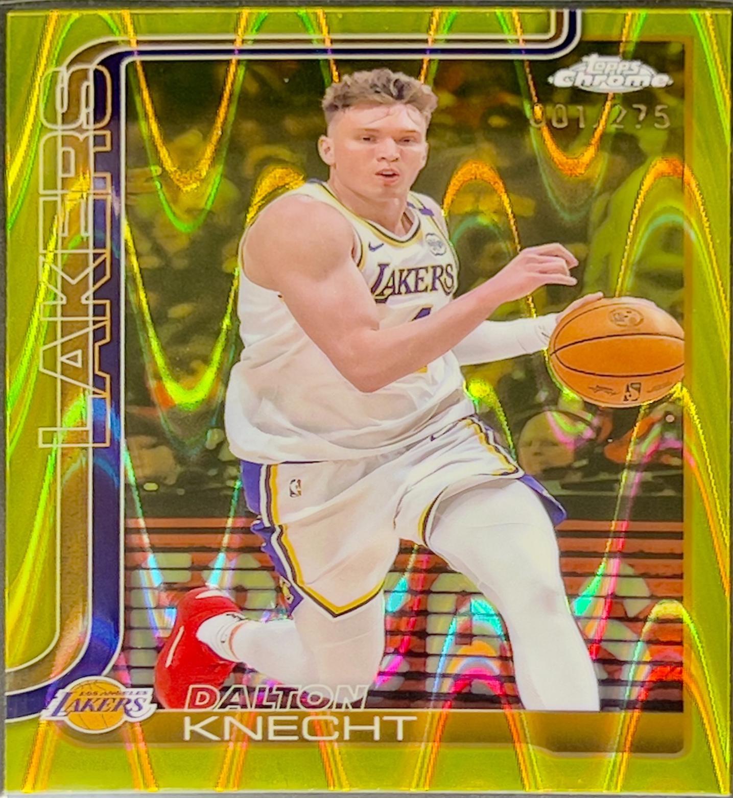 Dalton Knecht [RayWave Yellow Refractor] #130