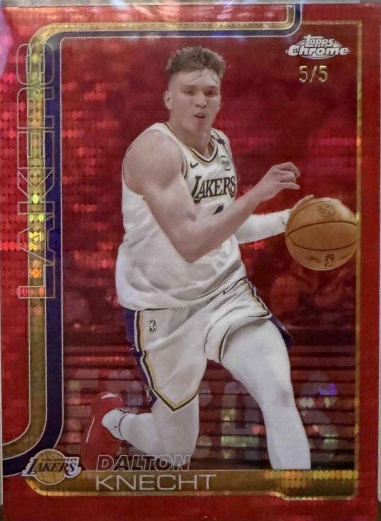 Dalton Knecht [Red Refractor] #130