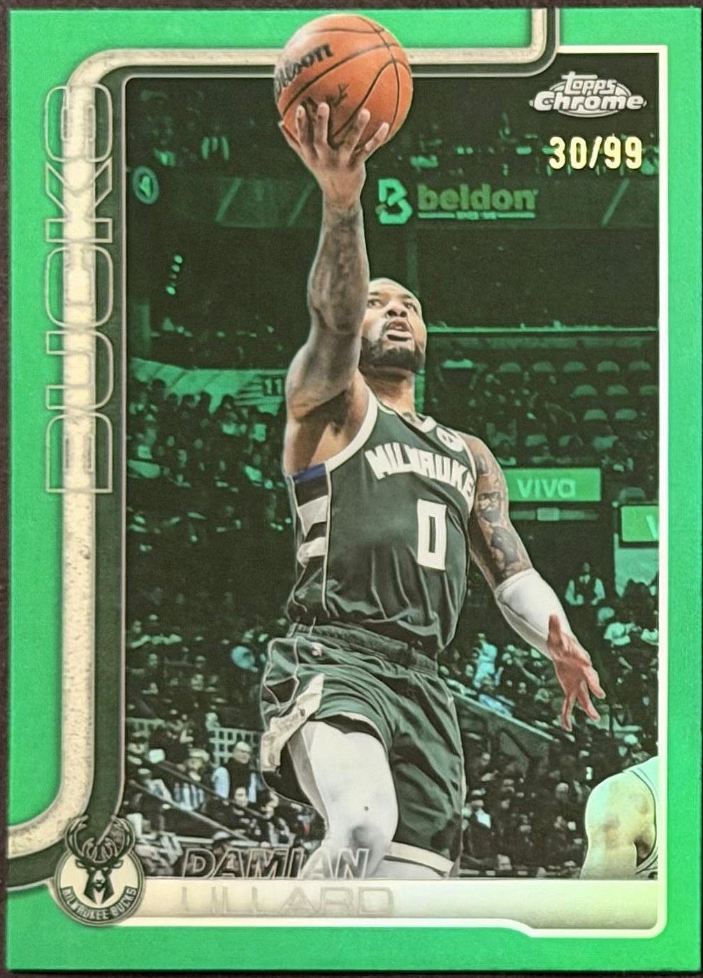 Damian Lillard [Green Refractor] #153