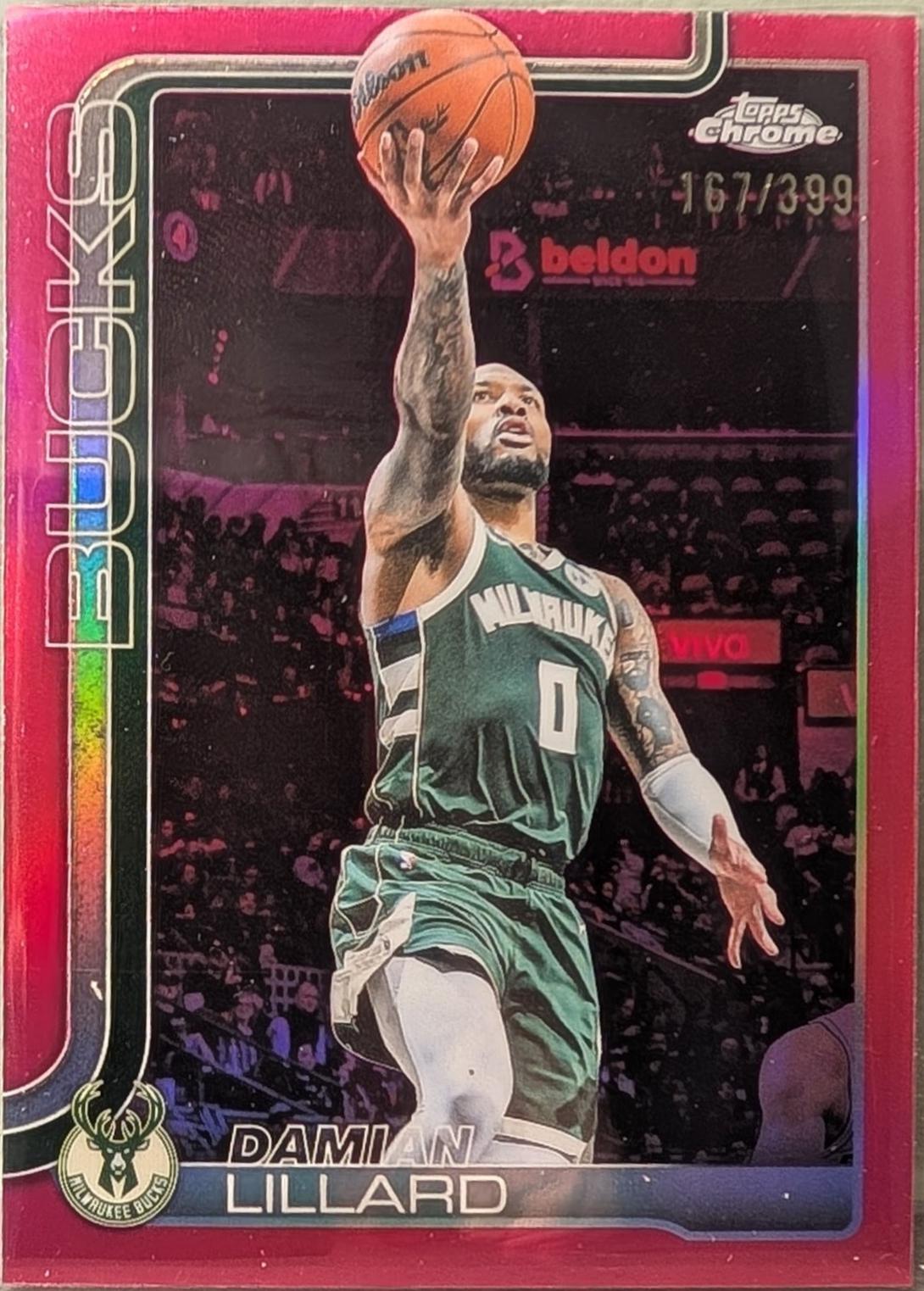 Damian Lillard [Magenta Refractor] #153