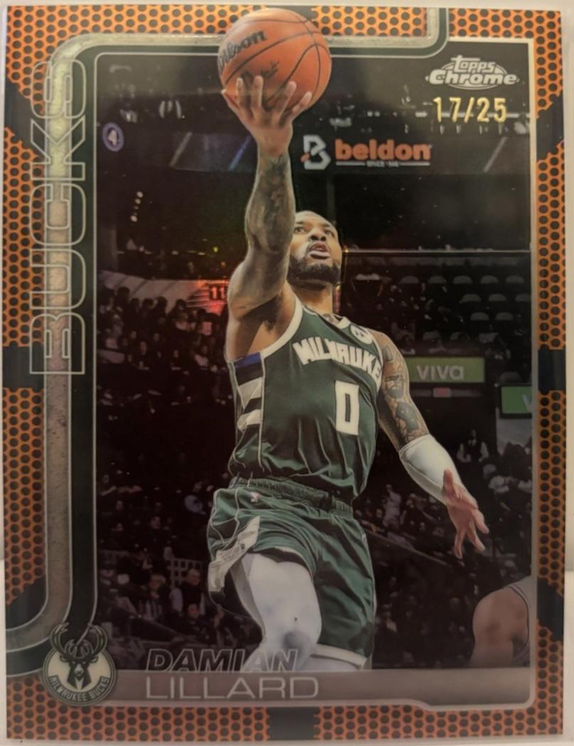 Damian Lillard [Orange Refractor] #153