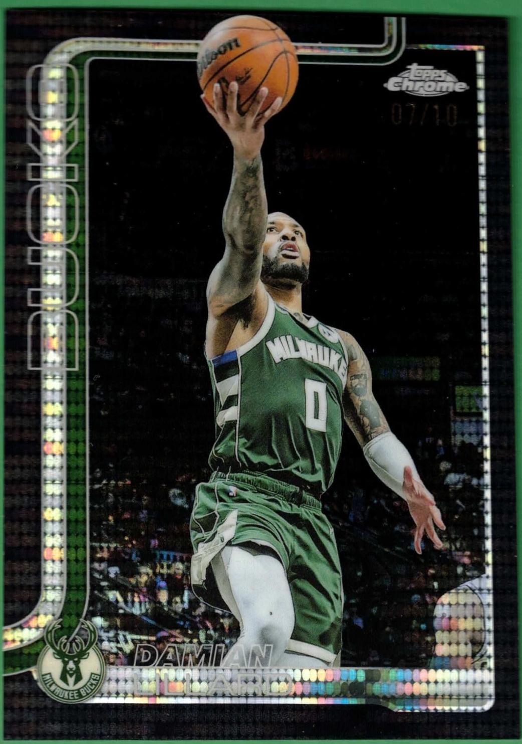 Damian Lillard [Pulsar Black Refractor] #153