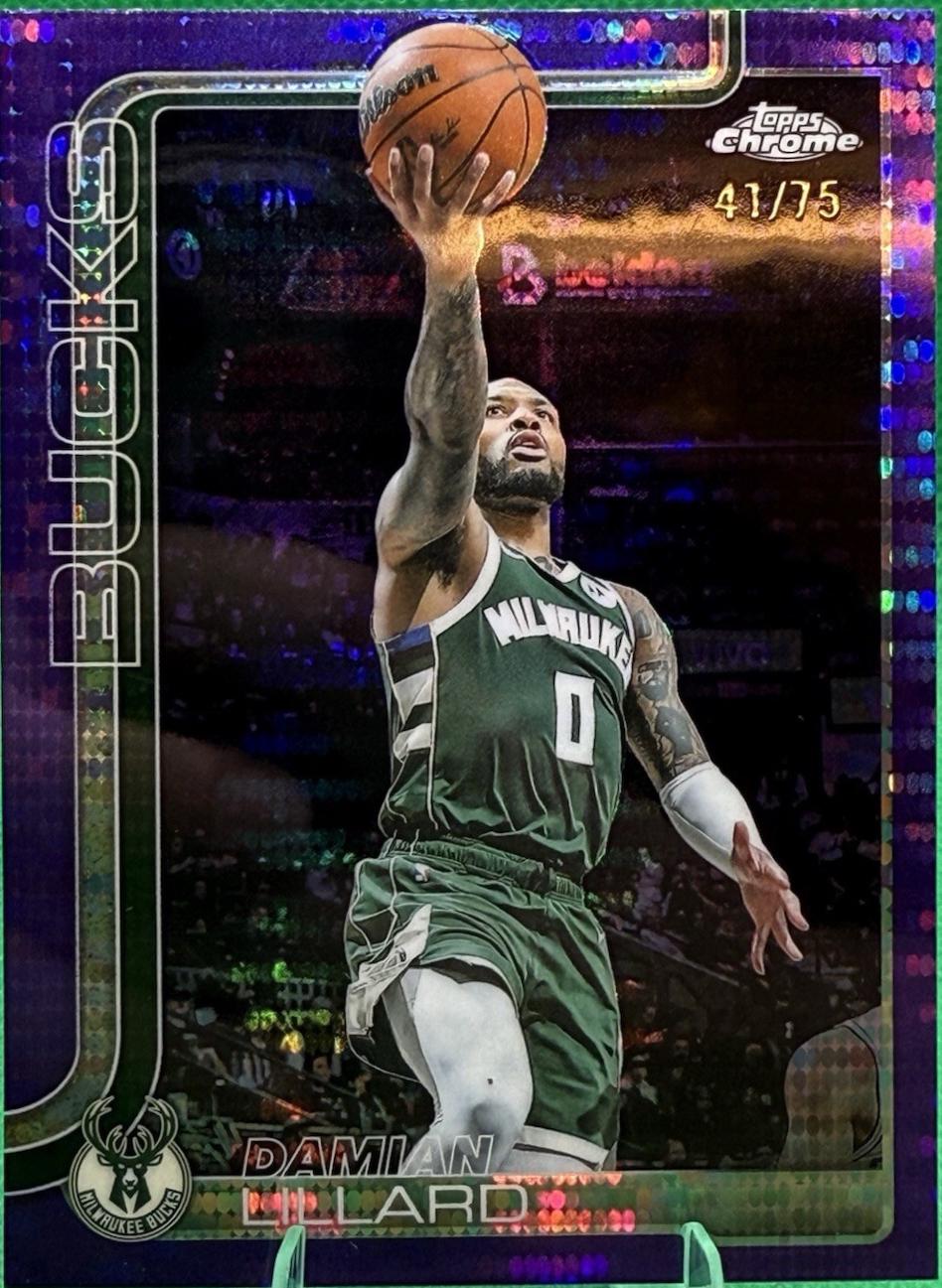 Damian Lillard [Pulsar Purple Refractor] #153