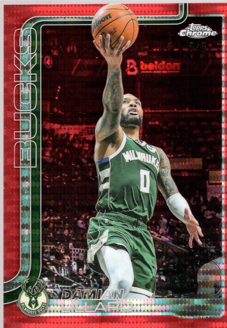 Damian Lillard [Pulsar Red Refractor] #153