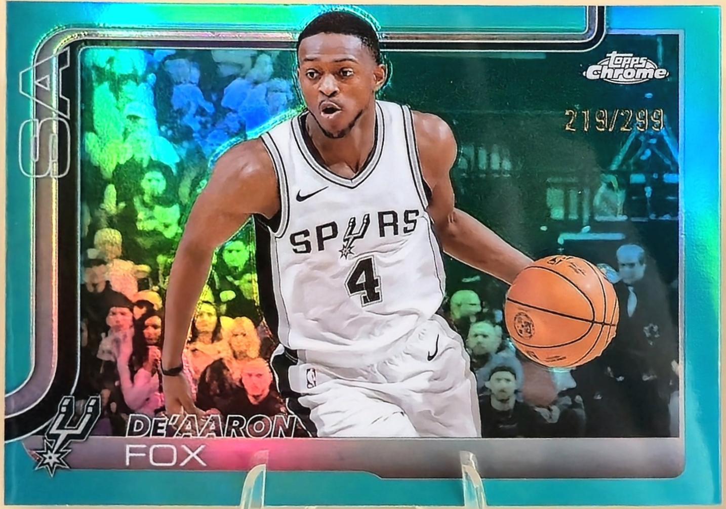 De'Aaron Fox [Teal Refractor] #233