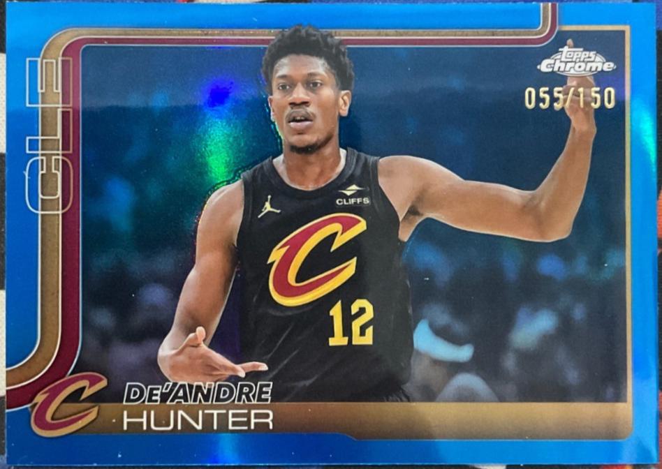 De'Andre Hunter [Blue Refractor] #73