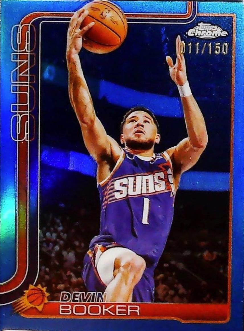 Devin Booker [Blue Refractor] #195