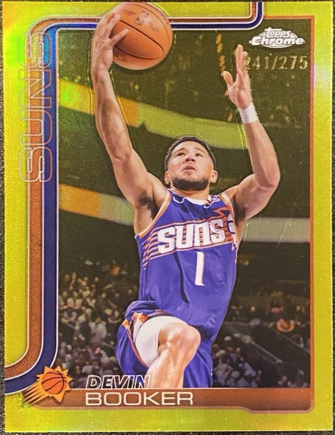 Devin Booker [Yellow Refractor] #195