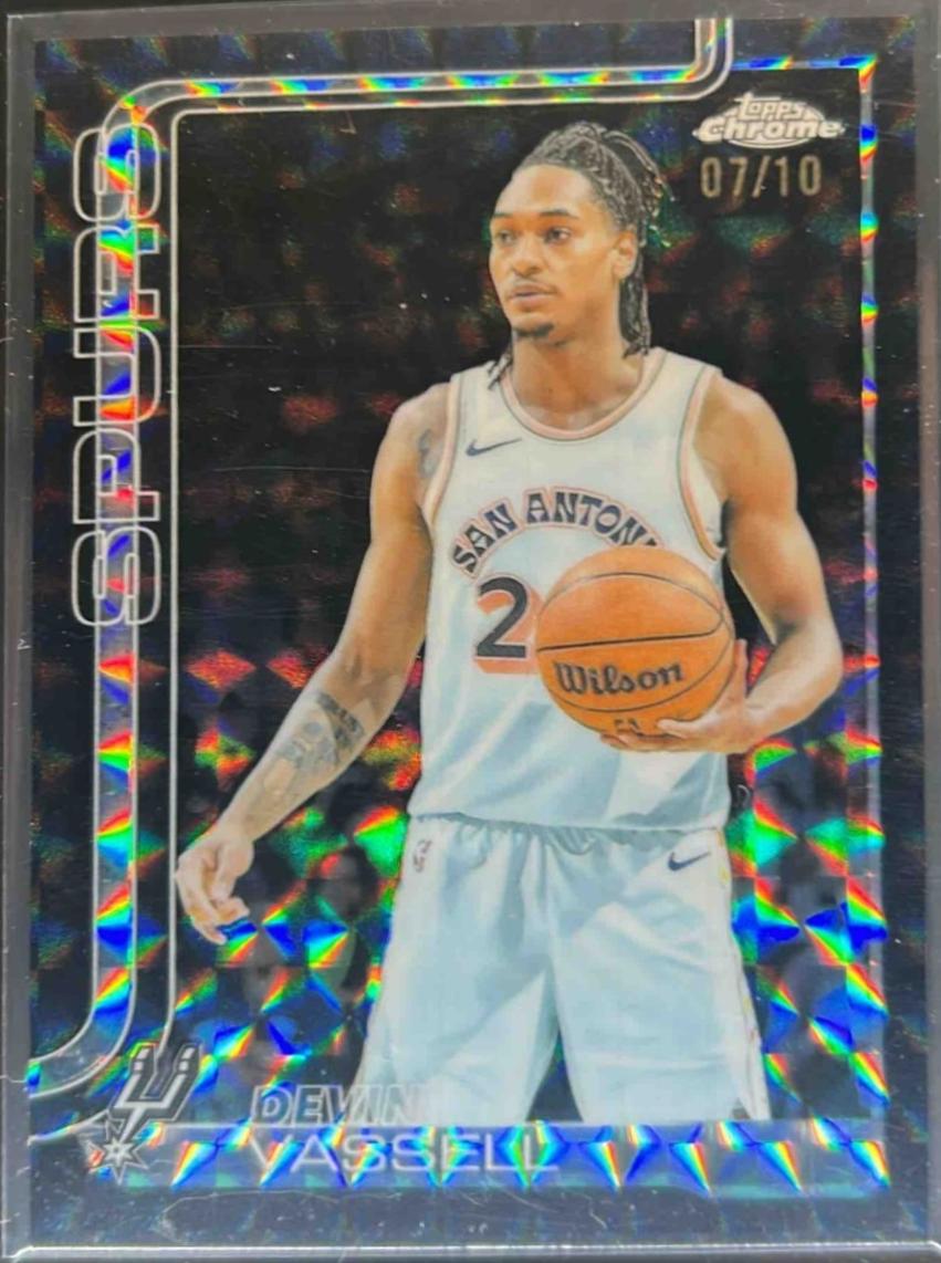 Devin Vassell [Black Geometric Refractor] #202