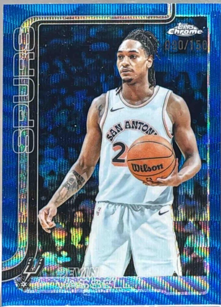 Devin Vassell [Blue Wave Refractor] #202