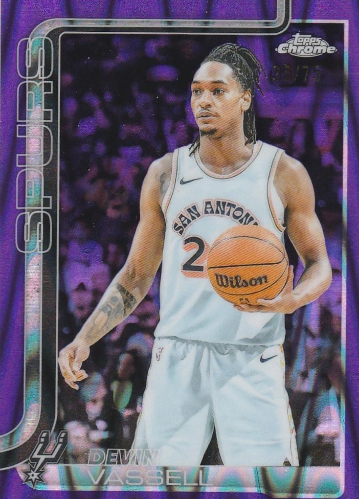 Devin Vassell [RayWave Purple Refractor] #202