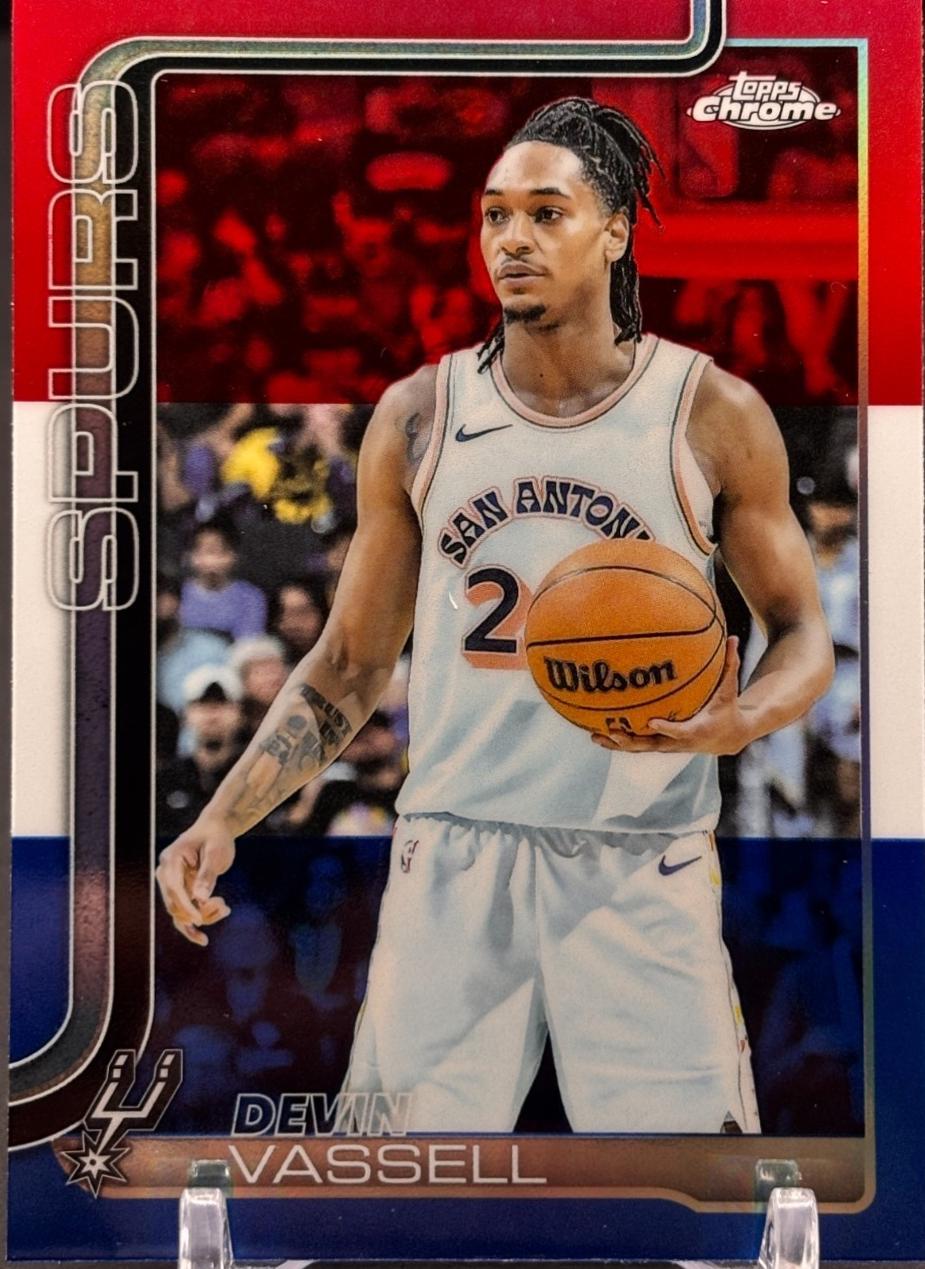 Devin Vassell [Red White Blue Refractor] #202