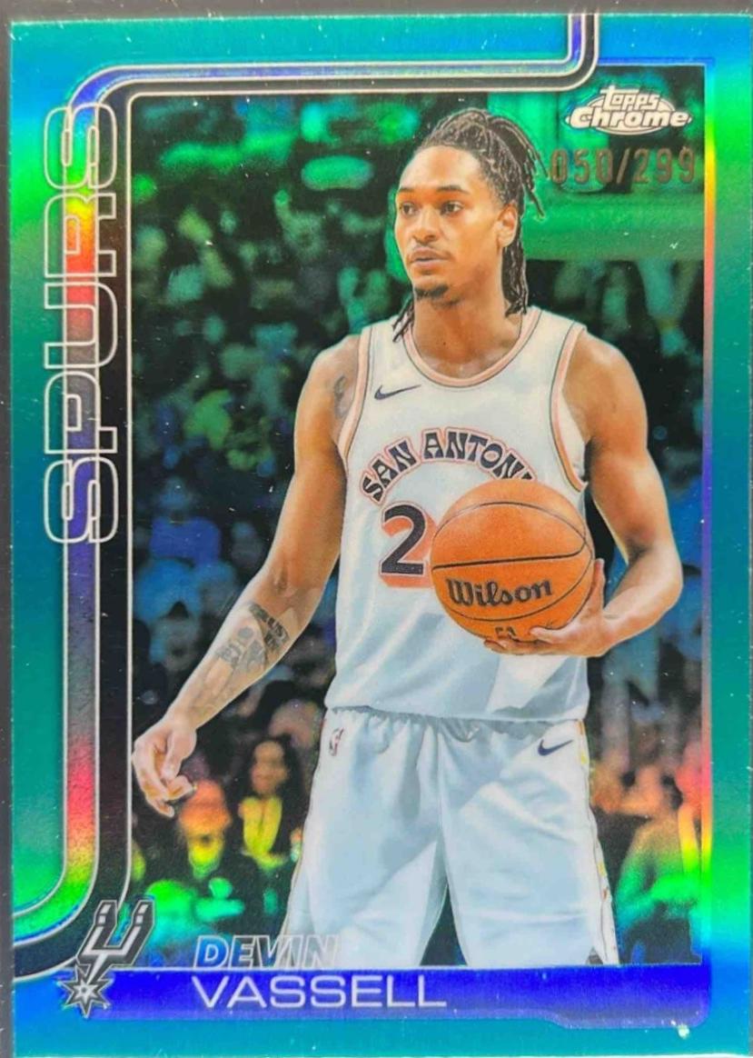 Devin Vassell [Teal Refractor] #202