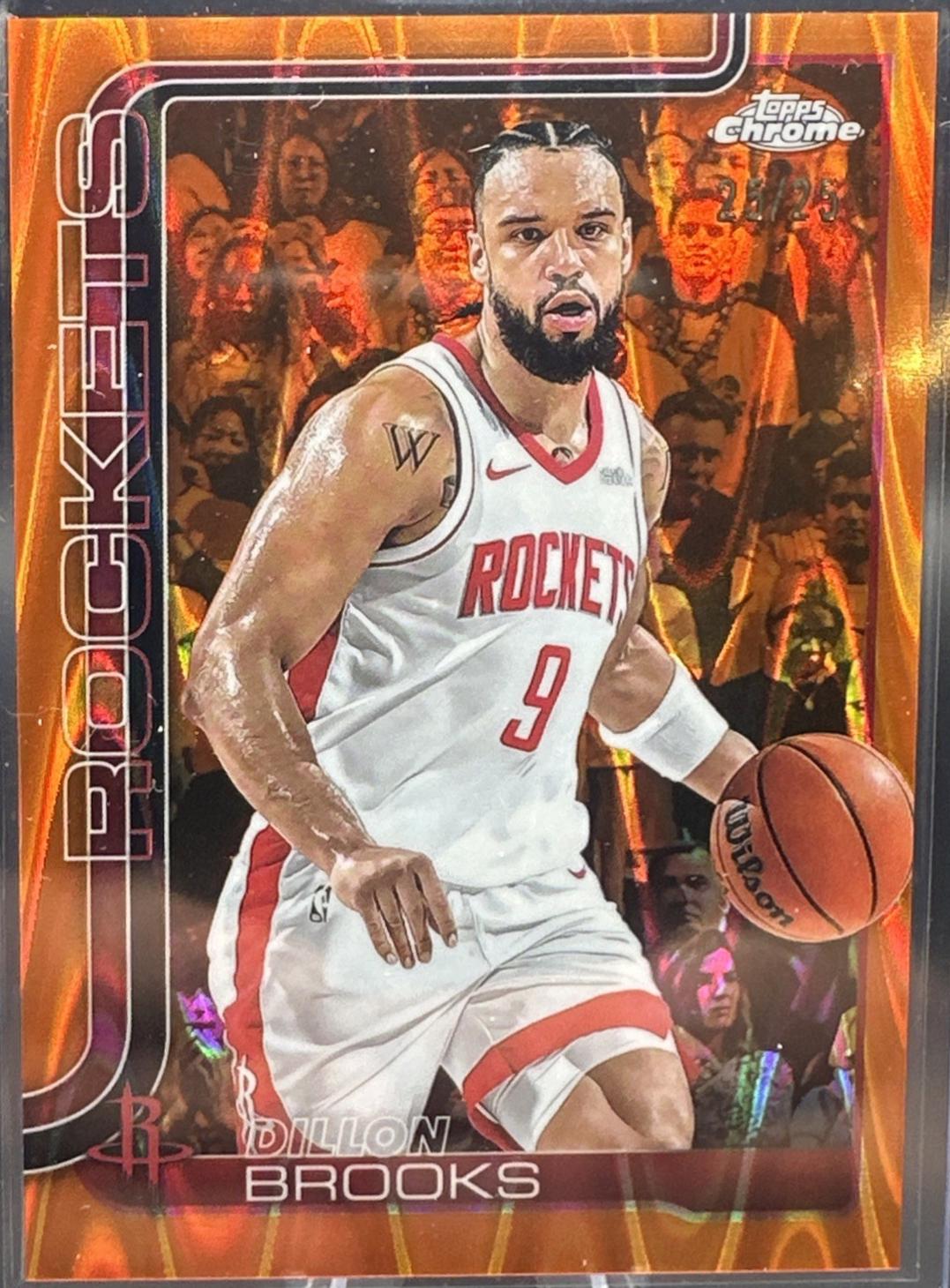 Dillon Brooks [Orange Wave Refractor] #70