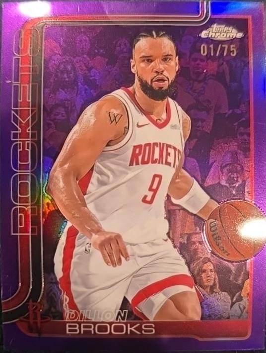Dillon Brooks [Purple Basketball Refractor] #70