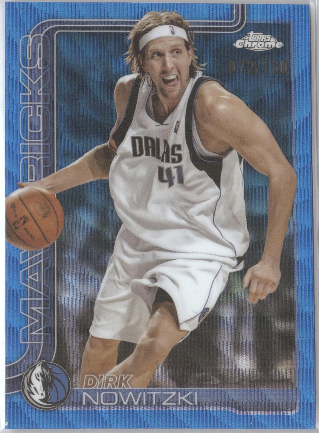Dirk Nowitzki [Blue Wave Refractor] #246