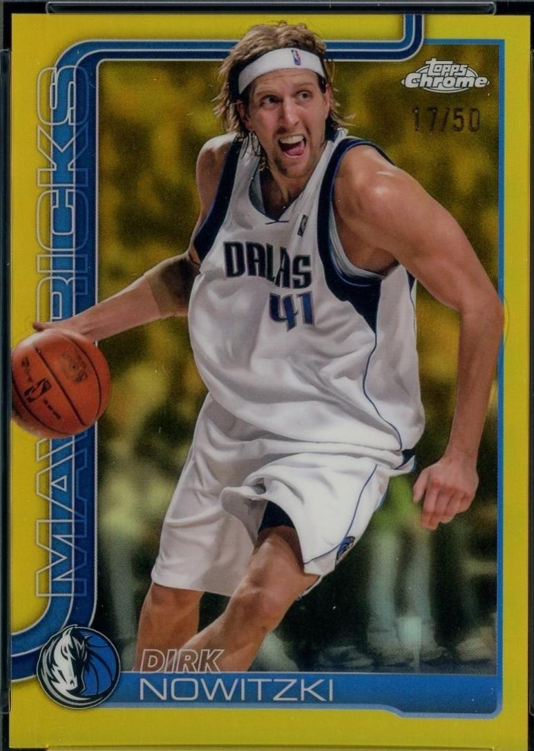 Dirk Nowitzki [Gold Refractor] #246