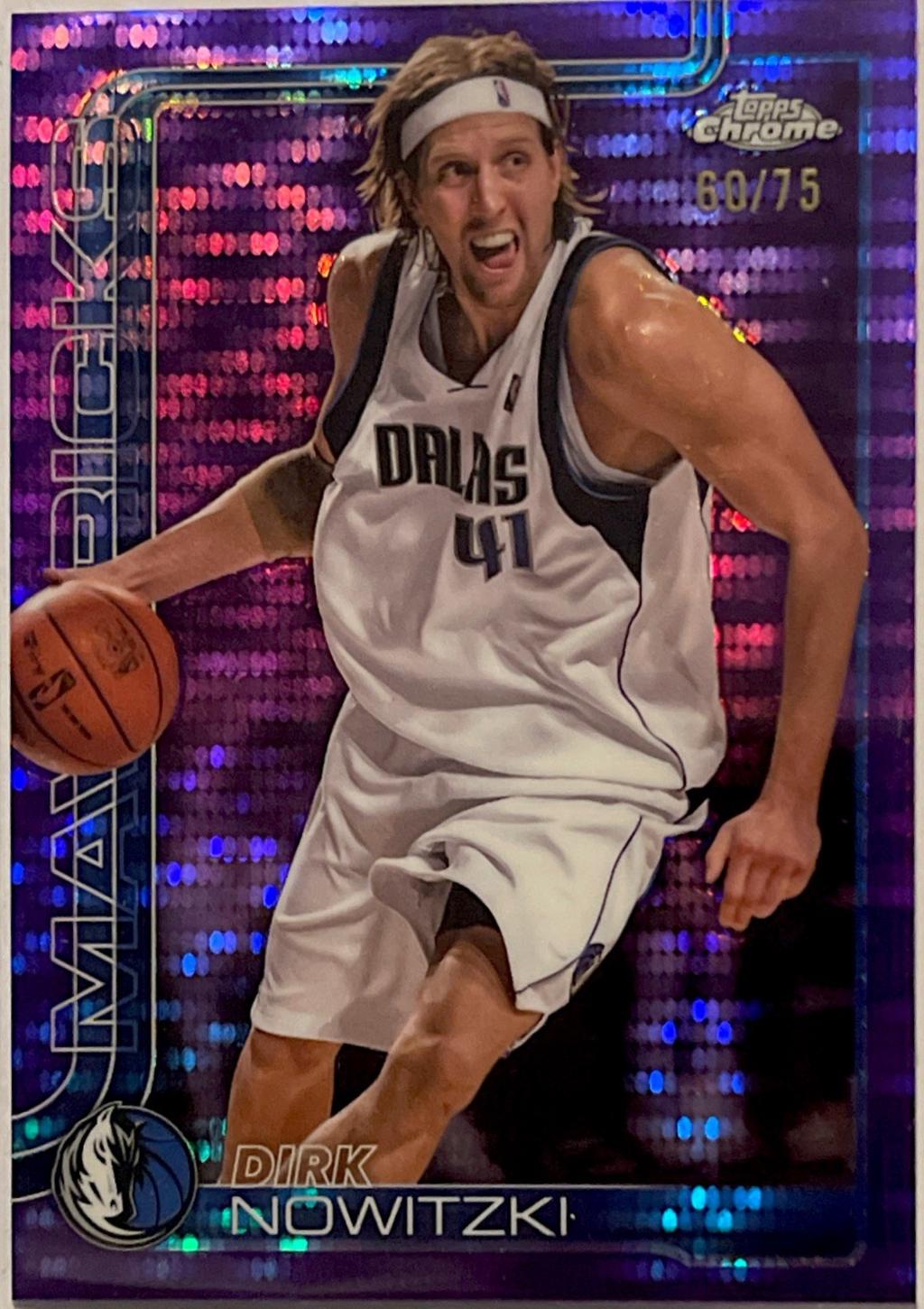 Dirk Nowitzki [Pulsar Purple Refractor] #246