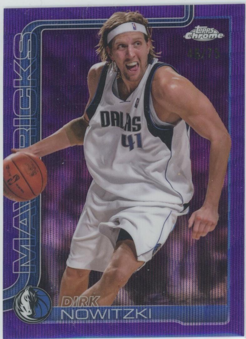 Dirk Nowitzki [Purple Wave Refractor] #246