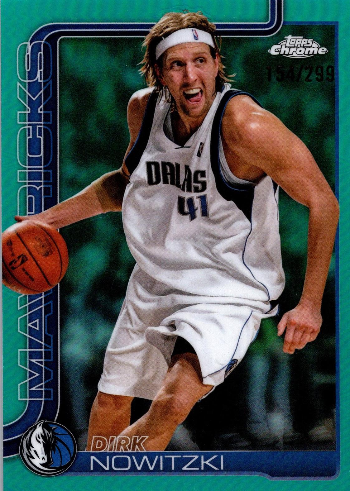 Dirk Nowitzki [Teal Refractor] #246