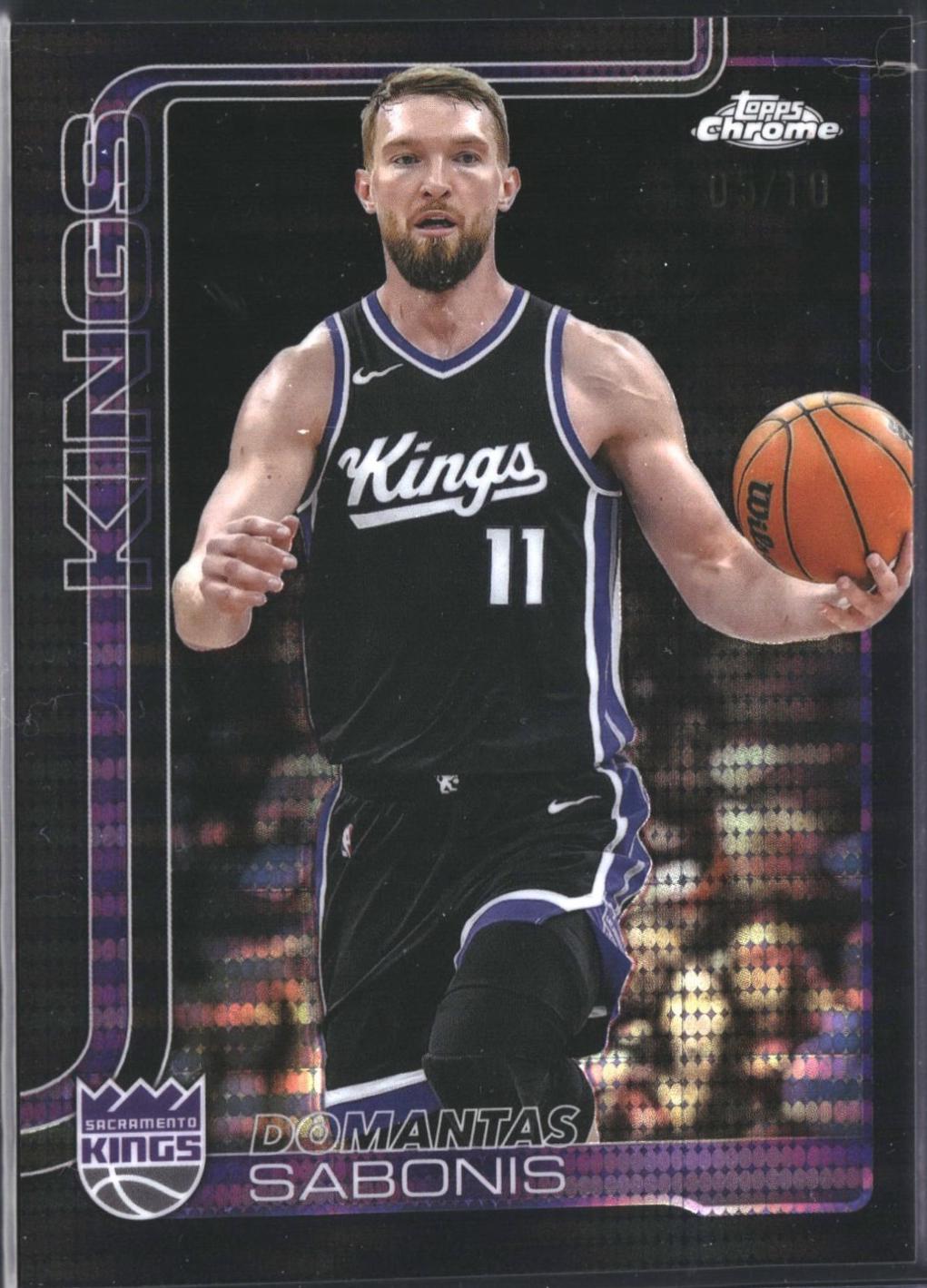 Domantas Sabonis [Pulsar Black Refractor] #229