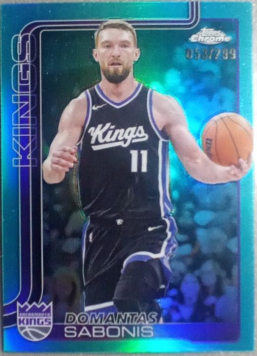 Domantas Sabonis [Teal Refractor] #229