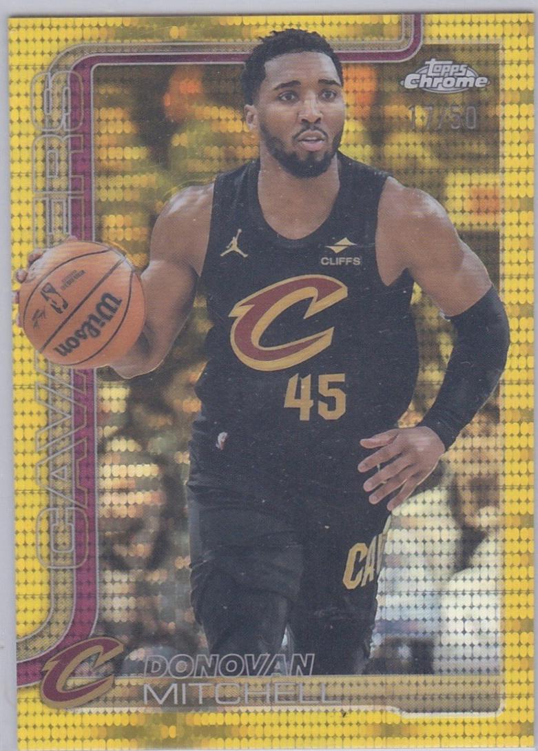 Donovan Mitchell [Pulsar Gold Refractor] #69
