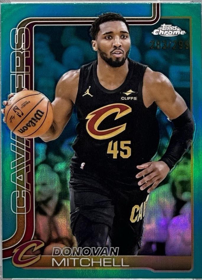 Donovan Mitchell [Teal Refractor] #69
