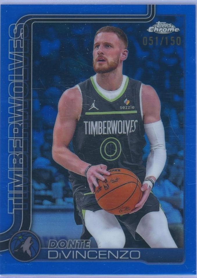Donte DiVincenzo [Blue Refractor] #145