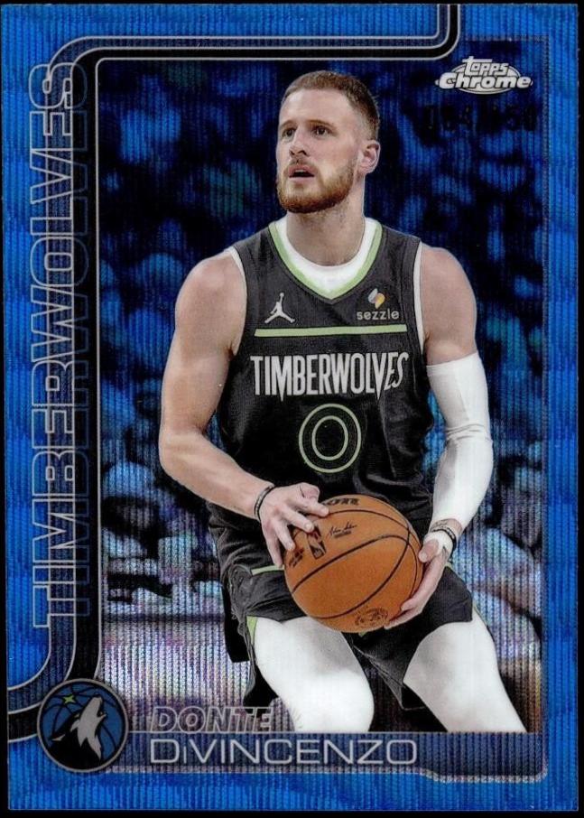 Donte DiVincenzo [Blue Wave Refractor] #145