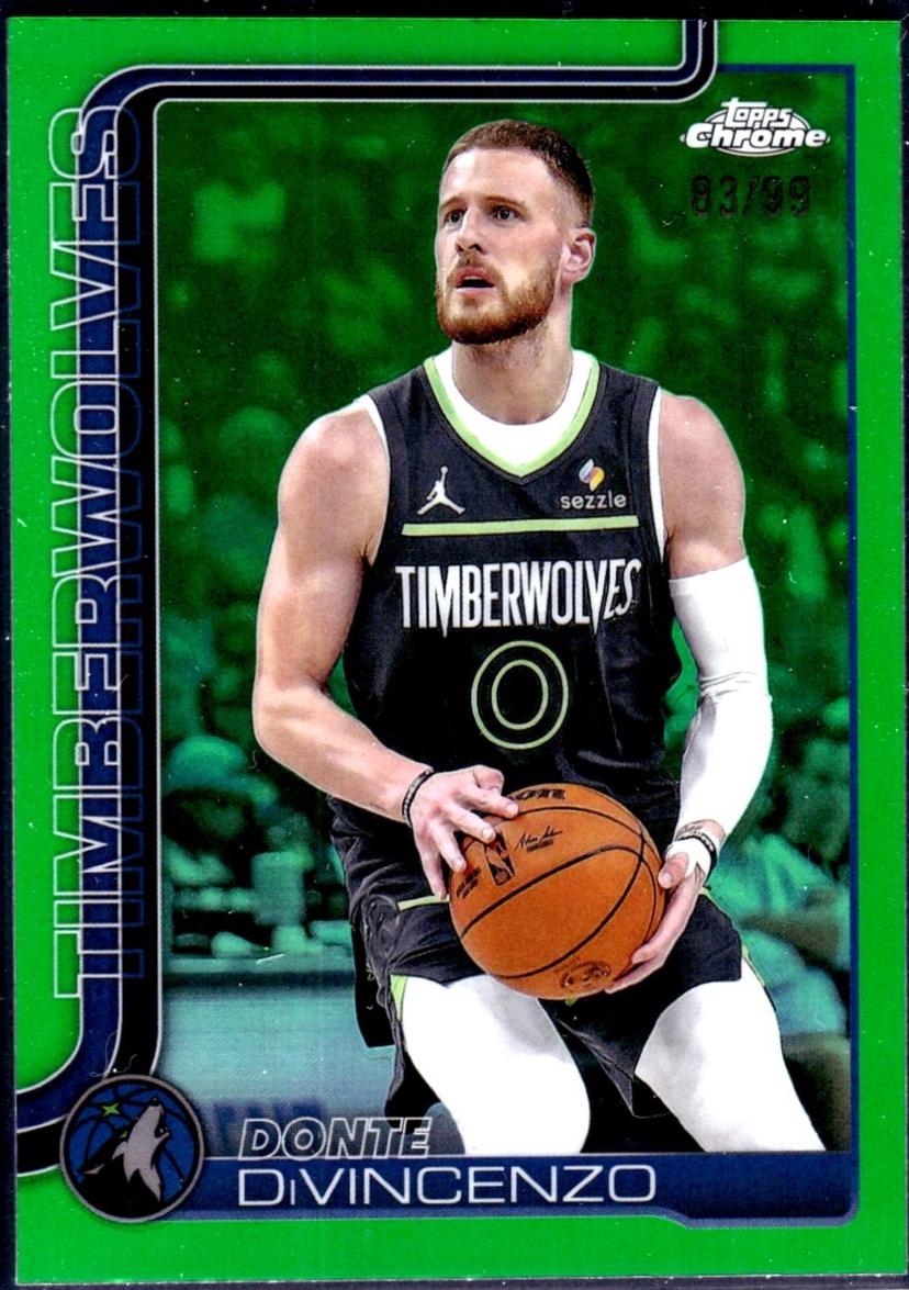 Donte DiVincenzo [Green Refractor] #145