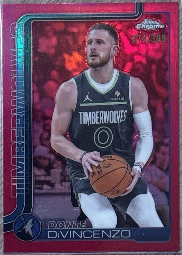 Donte DiVincenzo [Magenta Refractor] #145